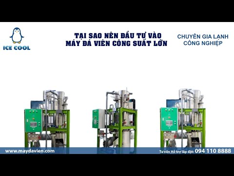 Tại sao nên đầu tư vào máy đá viên công suất lớn