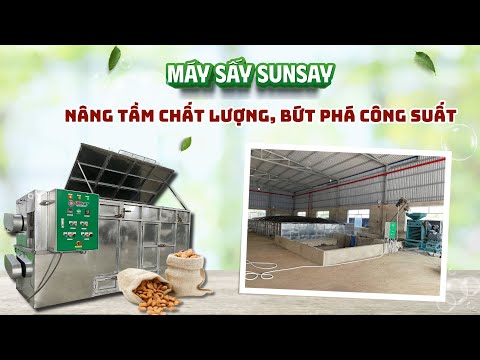 Máy sấy nông sản cho nhà máy chế biến