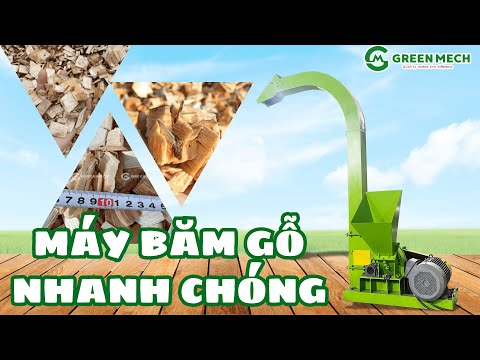 Công nghệ máy băm gỗ nhanh chóng giúp nâng cao hiệu quả sản xuất