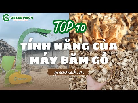 Top 10 tính năng quan trọng của máy băm gỗ mà bạn cần biết