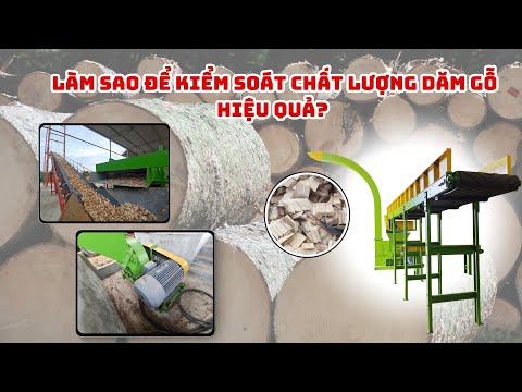 Lợi ích khi sử dụng máy băm gỗ công suất lớn và tác động đến hiệu quả sản xuất