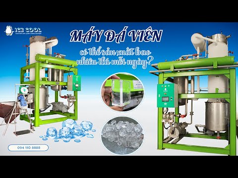 Máy đá viên có thể sản xuất bao nhiêu đá mỗi ngày