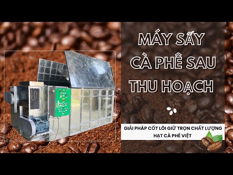 Máy sấy cà phê sau thu hoạch