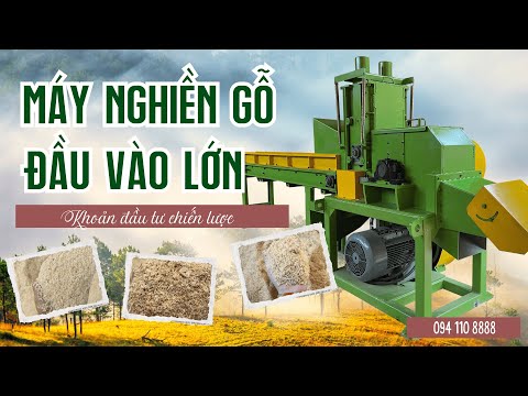 Tại sao MÁY NGHIỀN GỖ đầu vào lớn là khoản đầu tư chiến lược cho ngành chế biến gỗ