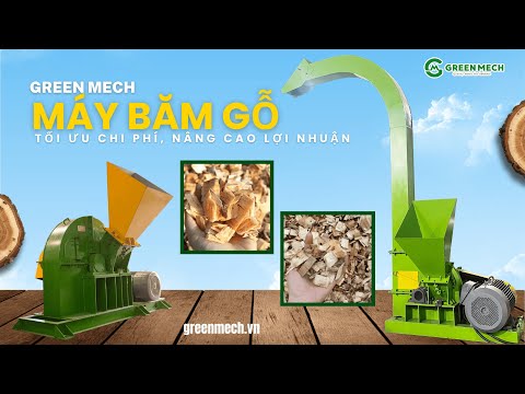Đầu tư máy băm gỗ với công nghệ tiên tiến