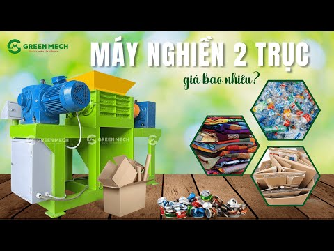 MÁY NGHIỀN 2 TRỤC giá bao nhiêu là hợp lý cho nhà xưởng của bạn