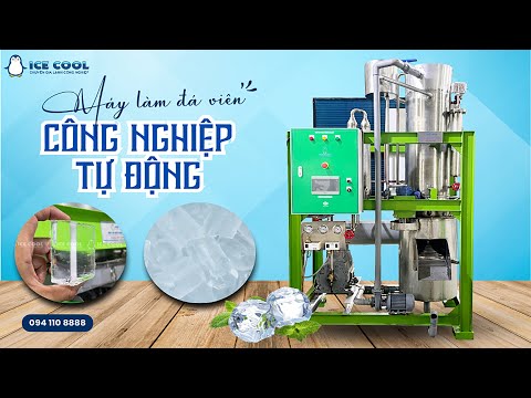 Đầu tư máy làm đá viên công nghiệp tự độngg