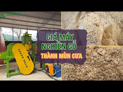 Giá máy nghiền gỗ thành mùn cưa phụ thuộc vào yếu tố nào