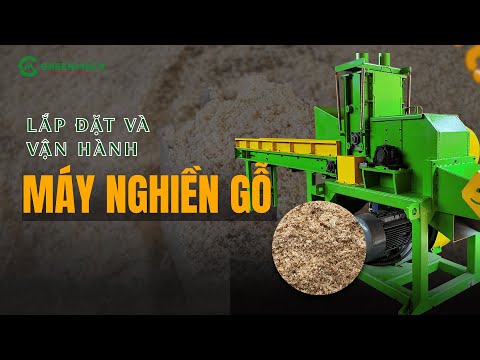 Hướng dẫn lắp đặt và vận hành máy nghiền gỗ một cách an toàn