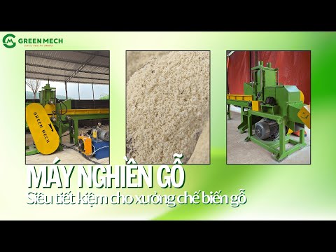 Những lý do nên chọn máy nghiền gỗ siêu tiết kiệm cho xưởng chế biến gỗ