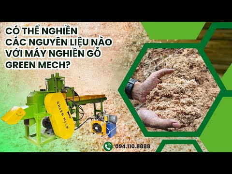 Có thể nghiền các nguyên liệu nào