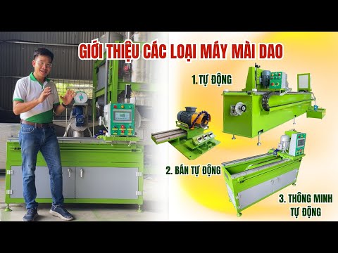 Giới thiệu chung về các loại máy mài dao mà bạn cần biết