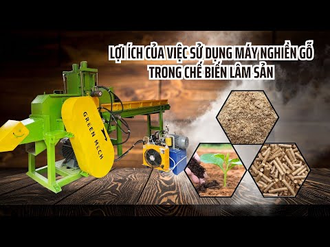Lợi ích của việc sử dụng máy nghiền gỗ
