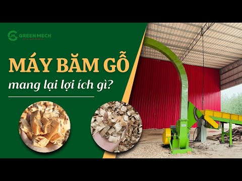 Máy băm gỗ mang lại những lợi ích gì trong tối ưu hóa chi phí sản xuất