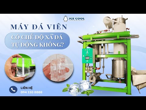 Máy đá viên có chế độ xả đá tự động không