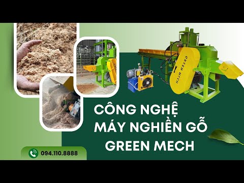 Máy nghiền gỗ bước tiến công nghệ trong ngành chế biến gỗ hiện đại