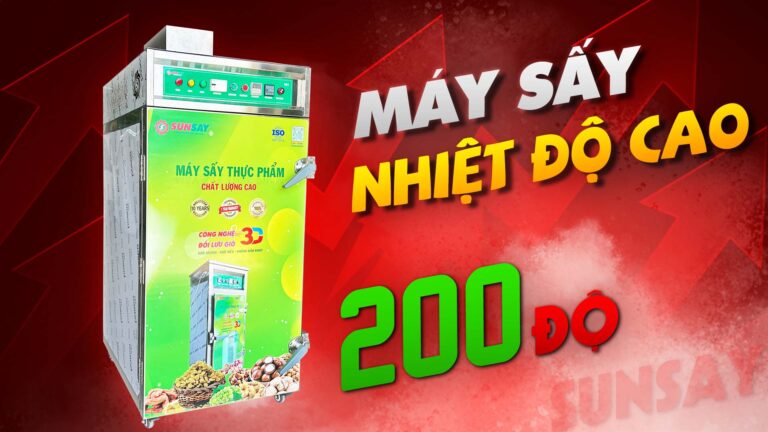 Máy sấy nhiệt độ cao SUNSAY sấy 200 độ