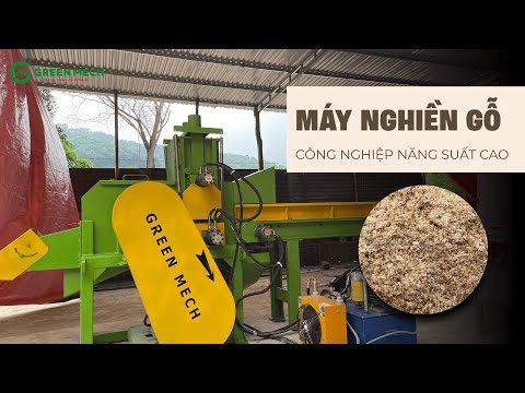 Chọn máy nghiền gỗ công nghiệp năng suất cao
