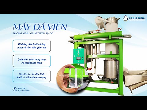 Đầu tư máy đá viên thông minh giảm thiểu sự cố