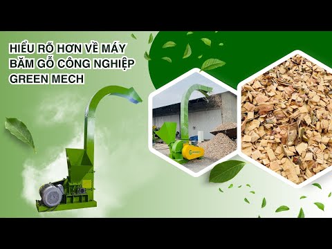 Hiểu rõ hơn về máy băm gỗ công nghiệp