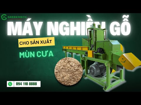 Máy nghiền gỗ cho sản xuất mùn cưa