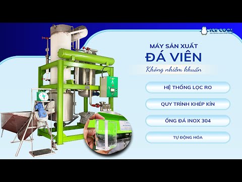 Máy sản xuất đá viên không nhiễm khuẩn
