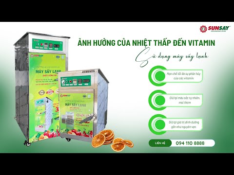 Ảnh hưởng của nhiệt thấp đến vitamin