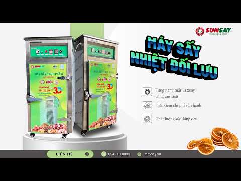 Máy sấy nhiệt đối lưu giảm thời gian