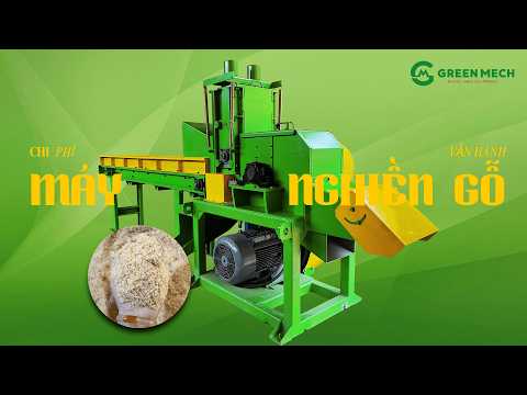Chi phí vận hành máy nghiền gỗ
