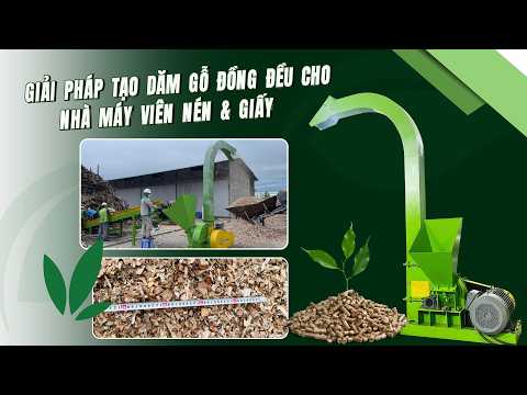 Giải pháp tạo dăm gỗ đồng đều