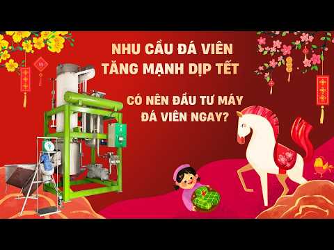 Nhu cầu đá viên tăng mạnh dịp Tết