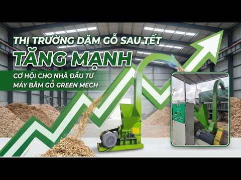 Thị trường dăm gỗ sau Tết tăng mạnh